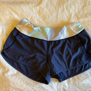 Navy speed up shorts